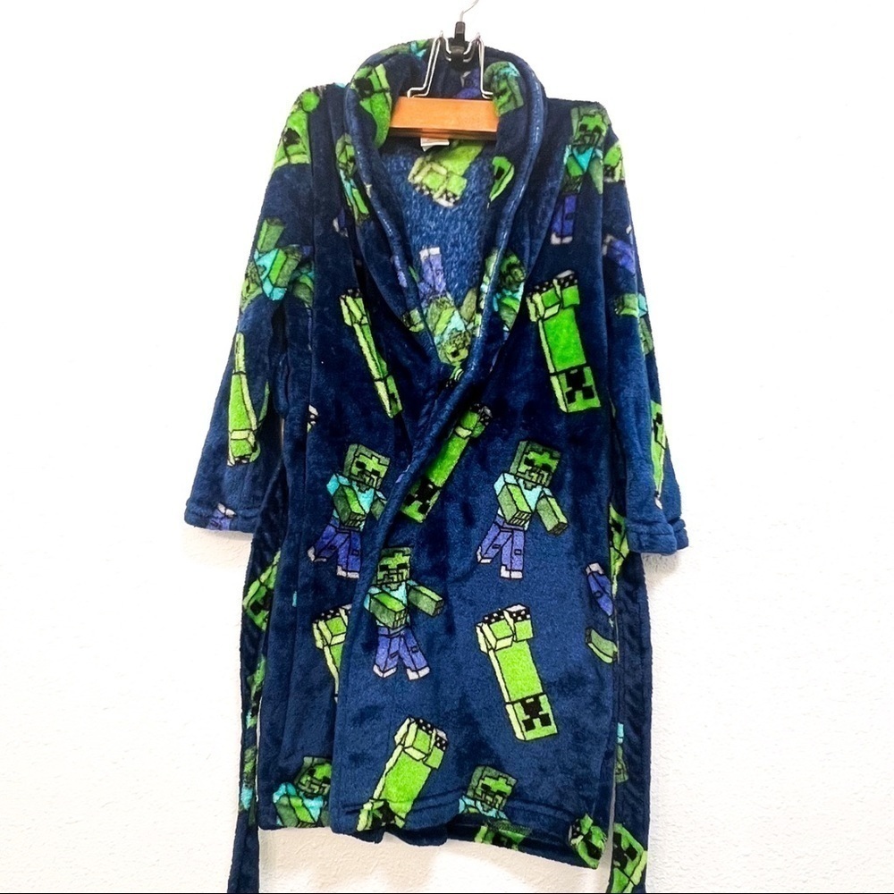 Minecraft kids robe